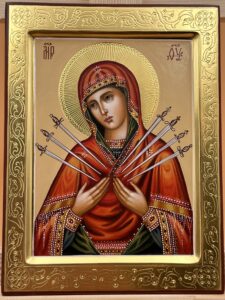 Богородица «Семистрельная» Образец 15 Горно-Алтайск